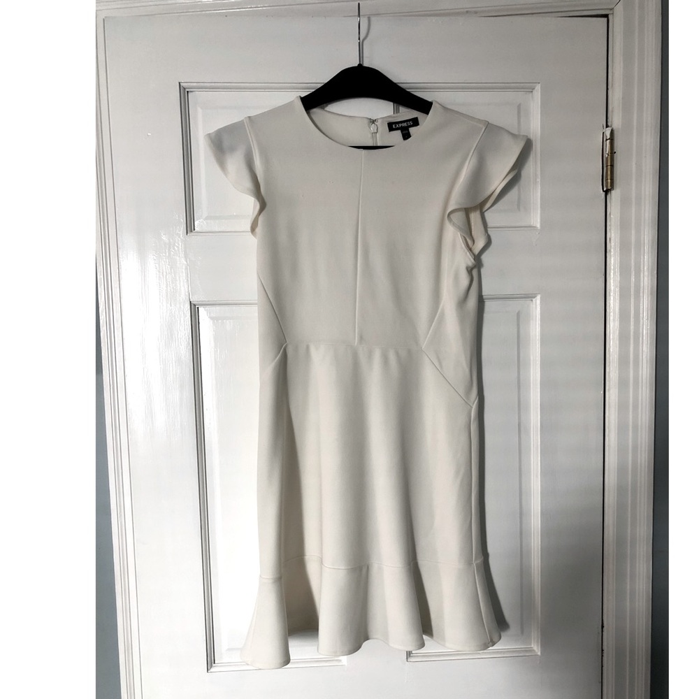 Express white dress